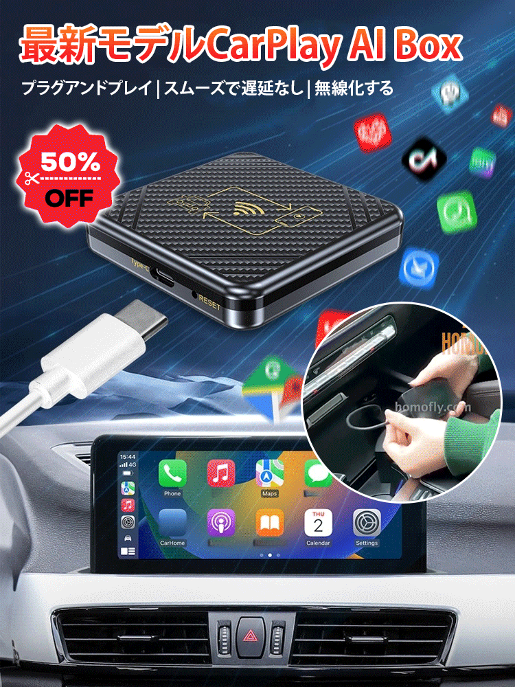 カ一プレイ完全リイャレス化ドングル