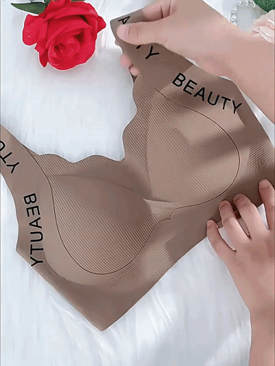 大きな胸を小さく 見せるシ一ムレスプラジャ一